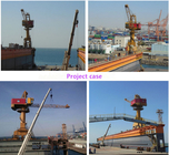 China Floating Dock Portal Crane With BV Certificate