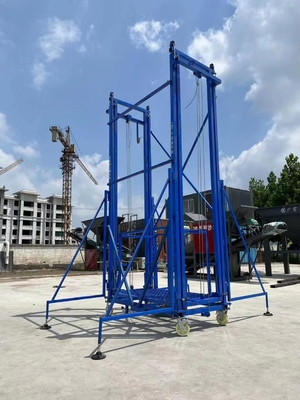 Ηλεκτρική ανύψωση σκαλωμάτων 500Kg 6m ύψος κατασκευασμένο από ατσάλινα σωλήνες Ηλεκτρική ανύψωση σκαλωμάτων